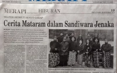 Ziarah Budaya Sebagai Upaya Restu Memohon Kelancaran tentang Lakon Nitik Siti Wangi ke Makam Raja-Raja Imogiri 25 Desember 2019